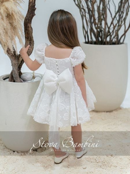 bbbbbbbbbbΒαπτιστικά ρούχα κορίτσι Stova Bambini SS26 G21