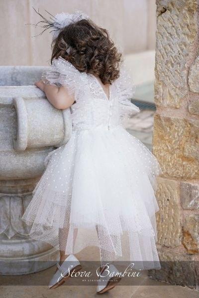 bbbbbbbbbbΒαπτιστικά ρούχα για κορίτσι Stova Bambini SS24 G29