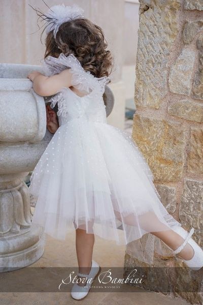 bbbbbbbbbbΒαπτιστικά ρούχα για κορίτσι Stova Bambini SS24 G29