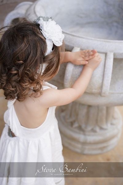 bbbbbbbbbbΒαπτιστικά ρούχα για κορίτσι Stova Bambini SS24 G8