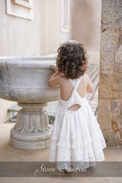 bbbbbbbbbbΒαπτιστικά ρούχα για κορίτσι Stova Bambini SS24 G8