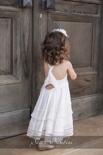bbbbbbbbbbΒαπτιστικά ρούχα για κορίτσι Stova Bambini SS24 G8