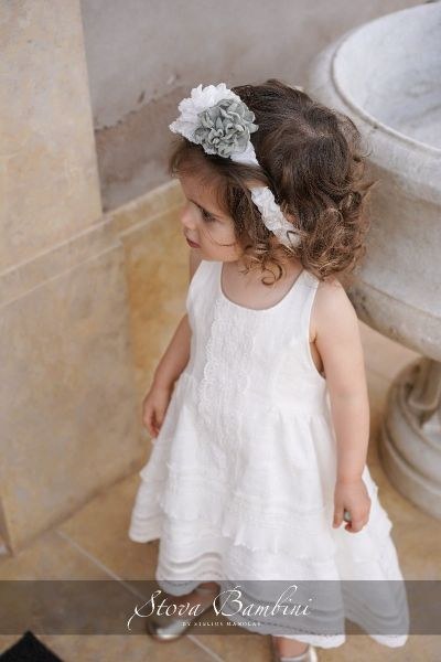 bbbbbbbbbbΒαπτιστικά ρούχα για κορίτσι Stova Bambini SS24 G8