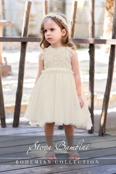 bbbbbbbbbbΒαπτιστικά ρούχα κορίτσι Stova Bambini SS25 G20