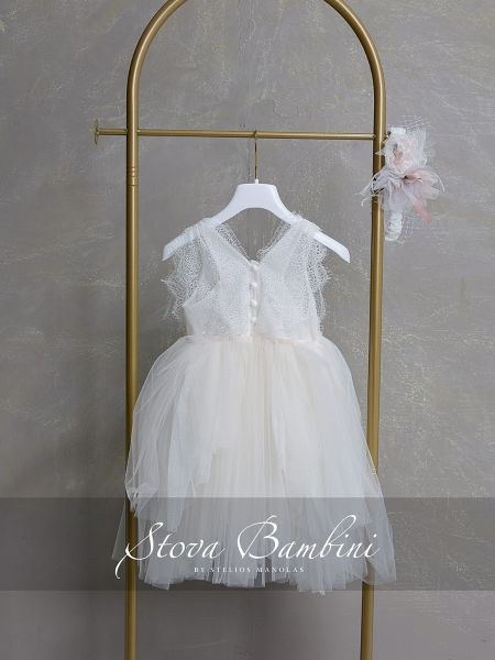 bbbbbbbbbbΒαπτιστικά ρούχα κορίτσι Stova Bambini SS26 G12