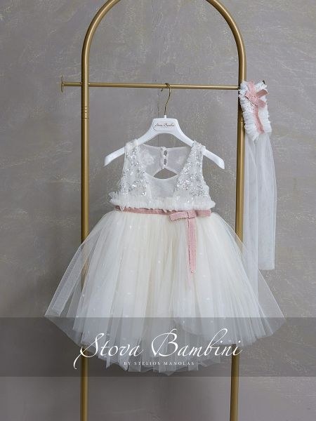 bbbbbbbbbbΒαπτιστικά ρούχα κορίτσι Stova Bambini SS26 G1
