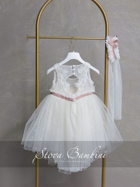 bbbbbbbbbbΒαπτιστικά ρούχα κορίτσι Stova Bambini SS26 G1