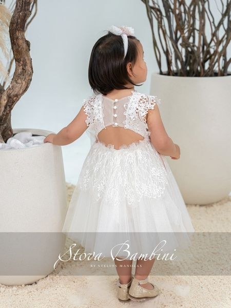 bbbbbbbbbbΒαπτιστικά ρούχα κορίτσι Stova Bambini SS26 G20