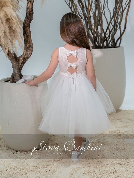 bbbbbbbbbbΒαπτιστικά ρούχα κορίτσι Stova Bambini SS26 G29