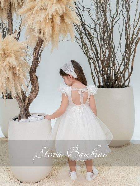 bbbbbbbbbbΒαπτιστικά ρούχα κορίτσι Stova Bambini SS26 G33