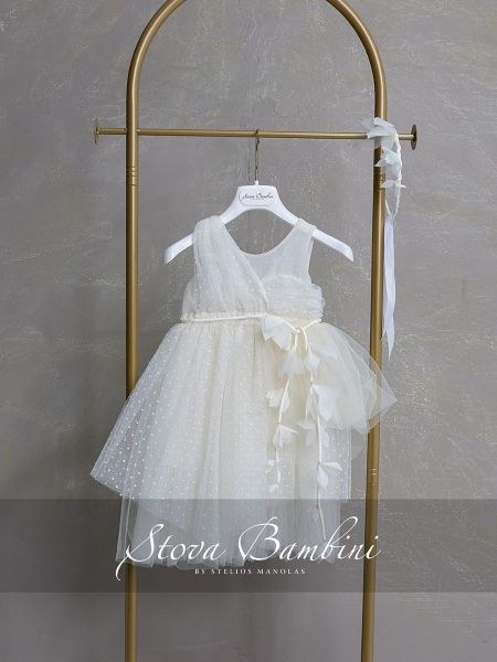 bbbbbbbbbbΒαπτιστικά ρούχα κορίτσι Stova Bambini SS26 G4