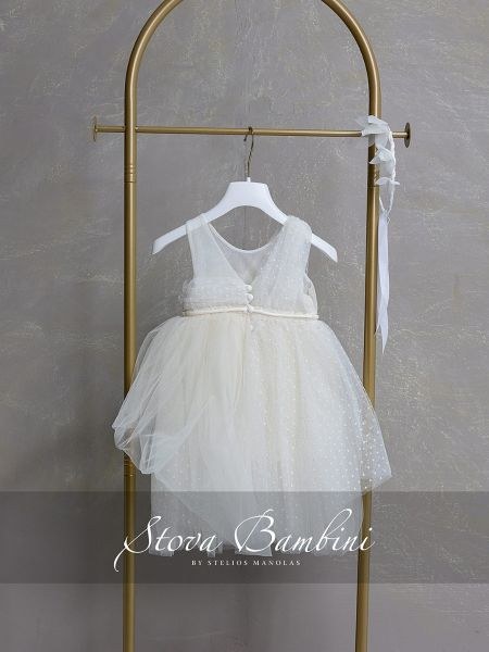 bbbbbbbbbbΒαπτιστικά ρούχα κορίτσι Stova Bambini SS26 G4