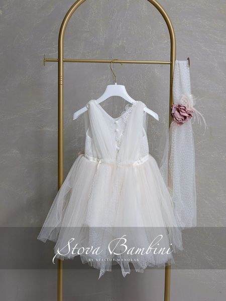 bbbbbbbbbbΒαπτιστικά ρούχα κορίτσι Stova Bambini SS26 G5