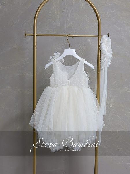 bbbbbbbbbbΒαπτιστικά ρούχα κορίτσι Stova Bambini SS26 G8