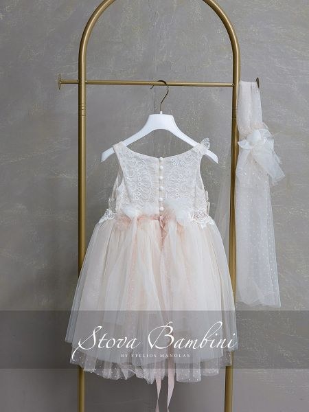 bbbbbbbbbbΒαπτιστικά ρούχα κορίτσι Stova Bambini SS26 G9