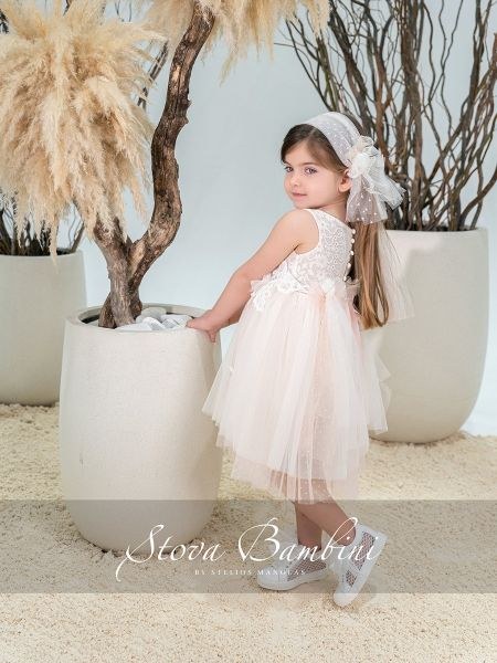 bbbbbbbbbbΒαπτιστικά ρούχα κορίτσι Stova Bambini SS26 G9