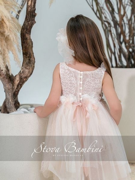 bbbbbbbbbbΒαπτιστικά ρούχα κορίτσι Stova Bambini SS26 G9