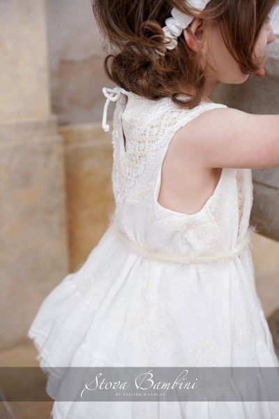 bbbbbbbbbbStock βαπτιστικά ρούχα για κορίτσι Stova Bambini SS24 G10