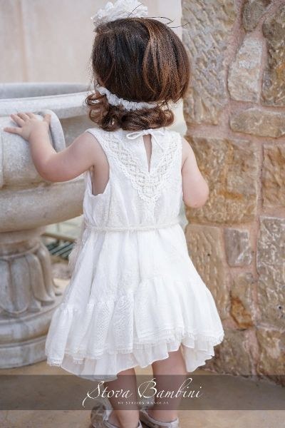 bbbbbbbbbbStock βαπτιστικά ρούχα για κορίτσι Stova Bambini SS24 G10