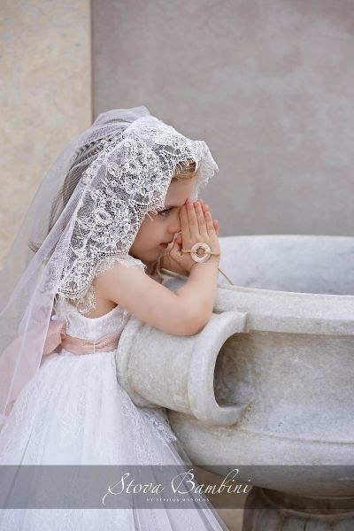 bbbbbbbbbbΒαπτιστικά ρούχα για κορίτσι Stova Bambini SS24 G11