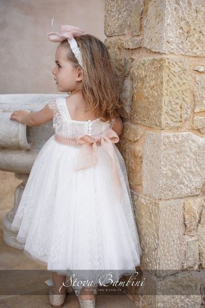 bbbbbbbbbbΒαπτιστικά ρούχα για κορίτσι Stova Bambini SS24 G11