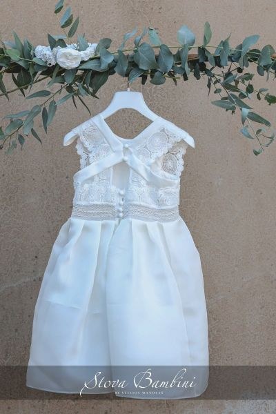 bbbbbbbbbbΒαπτιστικά ρούχα για κορίτσι Stova Bambini SS24 G12