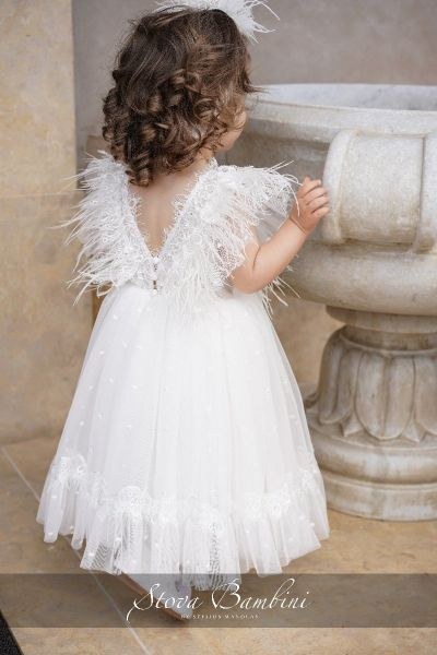 bbbbbbbbbbΒαπτιστικά ρούχα για κορίτσι Stova Bambini SS24 G14