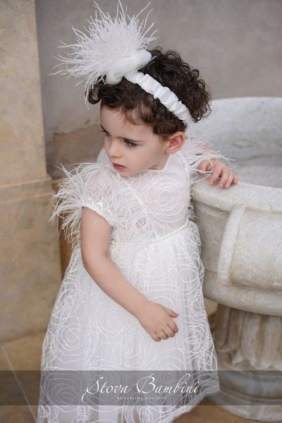 bbbbbbbbbbΒαπτιστικά ρούχα για κορίτσι Stova Bambini SS24 G15