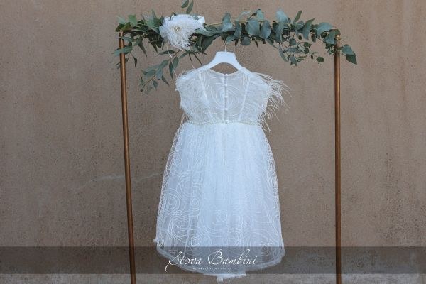 bbbbbbbbbbΒαπτιστικά ρούχα για κορίτσι Stova Bambini SS24 G15