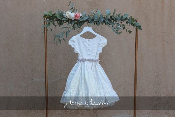 bbbbbbbbbbStock βαπτιστικά ρούχα για κορίτσι Stova Bambini SS24 G16