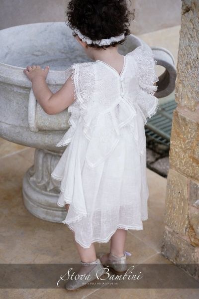 bbbbbbbbbbStock Βαπτιστικά ρούχα για κορίτσι Stova Bambini SS24 G17