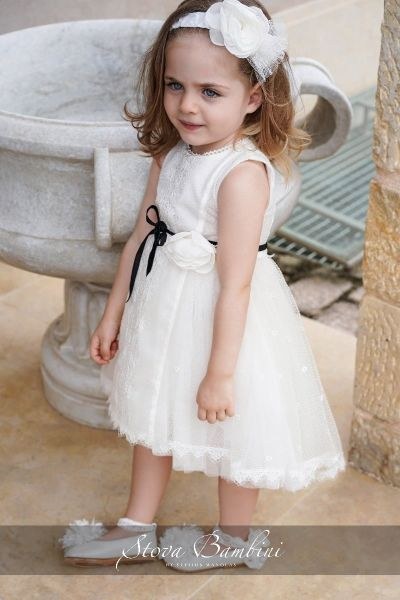 bbbbbbbbbbΒαπτιστικά ρούχα για κορίτσι Stova Bambini SS24 G20