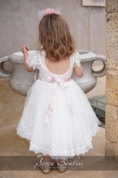 bbbbbbbbbbΒαπτιστικά ρούχα για κορίτσι Stova Bambini SS24 G23