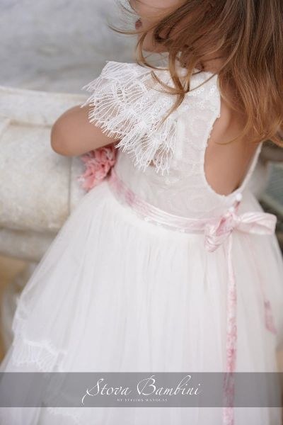 bbbbbbbbbbΒαπτιστικά ρούχα για κορίτσι Stova Bambini SS24 G23