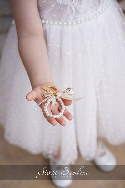 bbbbbbbbbbΒαπτιστικά ρούχα για κορίτσι Stova Bambini SS24 G24