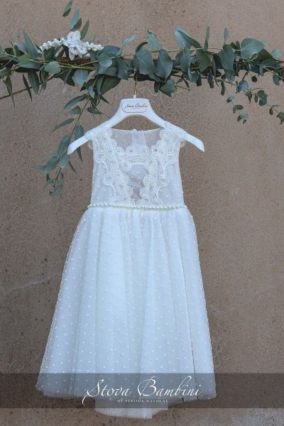 bbbbbbbbbbΒαπτιστικά ρούχα για κορίτσι Stova Bambini SS24 G24