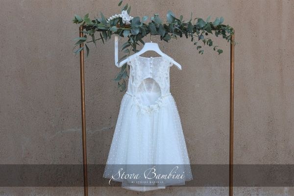 bbbbbbbbbbΒαπτιστικά ρούχα για κορίτσι Stova Bambini SS24 G24