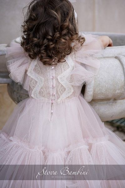 bbbbbbbbbbΒαπτιστικά ρούχα για κορίτσι Stova Bambini SS24 G27