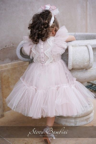 bbbbbbbbbbΒαπτιστικά ρούχα για κορίτσι Stova Bambini SS24 G27