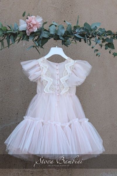 bbbbbbbbbbΒαπτιστικά ρούχα για κορίτσι Stova Bambini SS24 G27