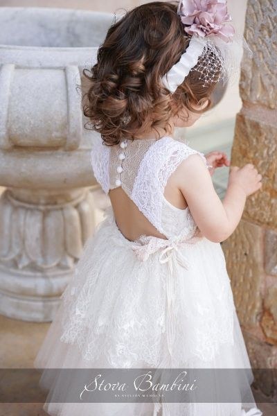 bbbbbbbbbbΒαπτιστικά ρούχα για κορίτσι Stova Bambini SS24 G2