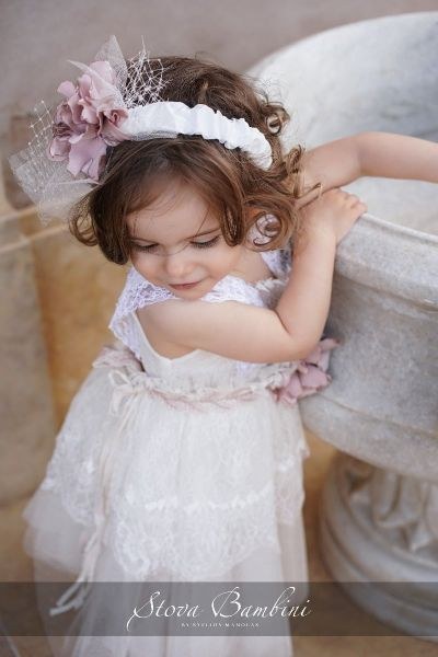 bbbbbbbbbbΒαπτιστικά ρούχα για κορίτσι Stova Bambini SS24 G2