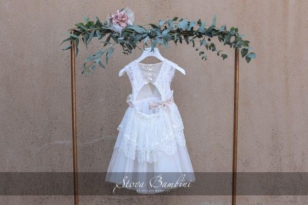 bbbbbbbbbbΒαπτιστικά ρούχα για κορίτσι Stova Bambini SS24 G2