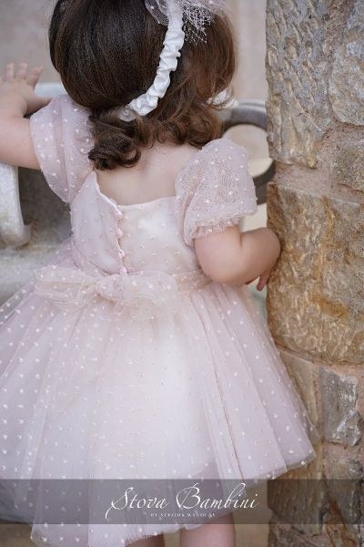 bbbbbbbbbbΒαπτιστικά ρούχα για κορίτσι Stova Bambini SS24 G30