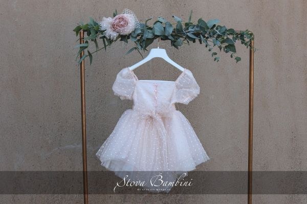 bbbbbbbbbbΒαπτιστικά ρούχα για κορίτσι Stova Bambini SS24 G30