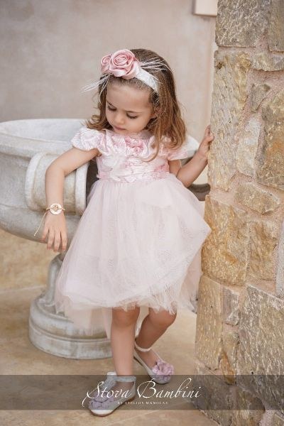 bbbbbbbbbbΒαπτιστικά ρούχα για κορίτσι Stova Bambini SS24 G3