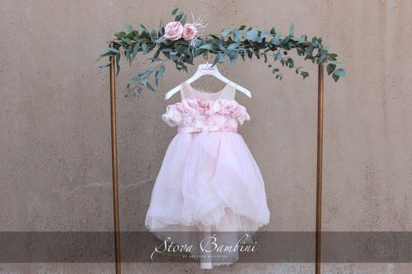 bbbbbbbbbbΒαπτιστικά ρούχα για κορίτσι Stova Bambini SS24 G3