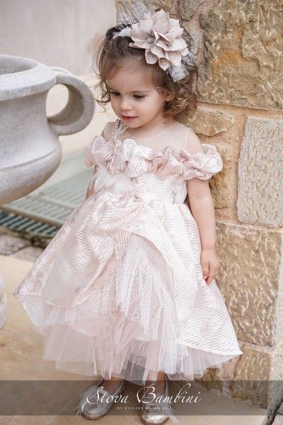 bbbbbbbbbbμοντέρνα βαπτιστικά ρούχα κορίτσι από την Stova Bambini