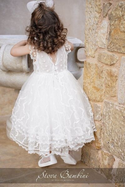 bbbbbbbbbbΒαπτιστικά ρούχα για κορίτσι Stova Bambini SS24 G6