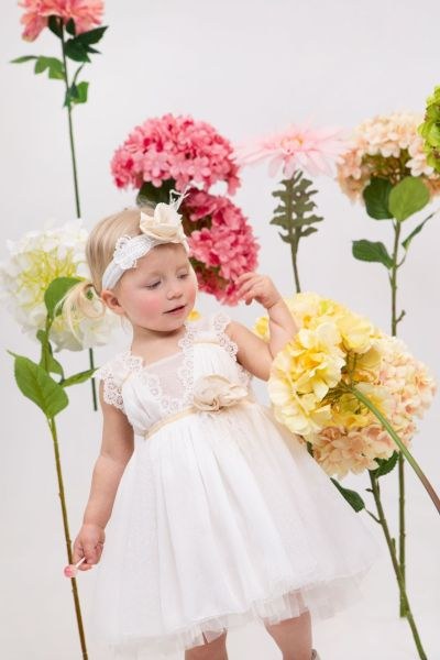 bbbbbbbbbbΒαπτιστικά ρούχα κορίτσι Bambolino Dorothea